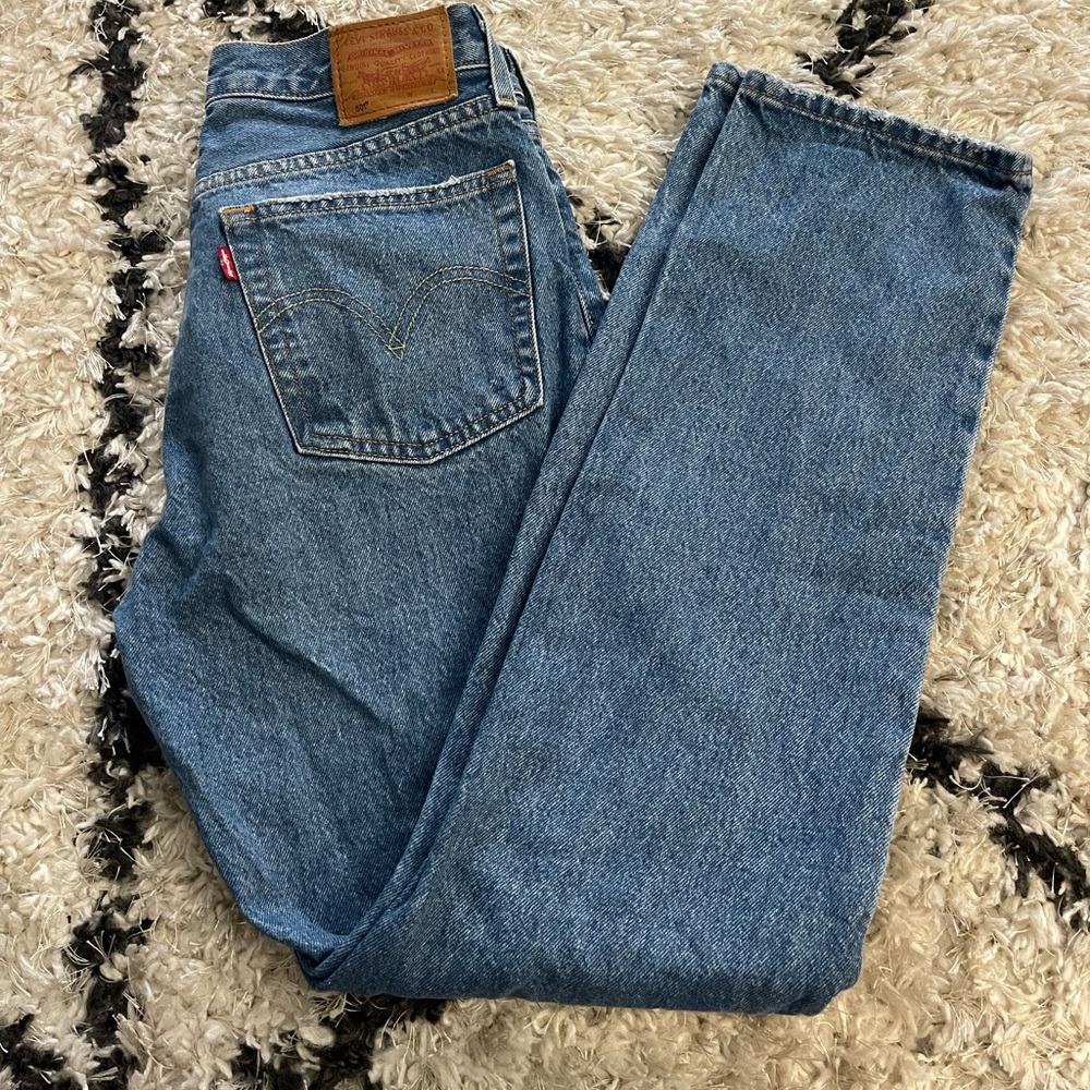 Levi's Women's Straight Jeans - Blue Denim